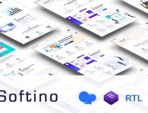 Softino v1.1-多功能软件登陆页面WordPress主题