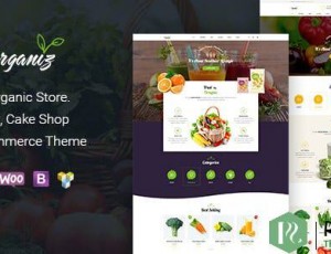 Organiz v1.9-有机商店WooCommerce主题
