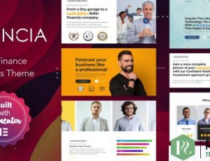 Financia v2.0.1-税收和金融WordPress主题