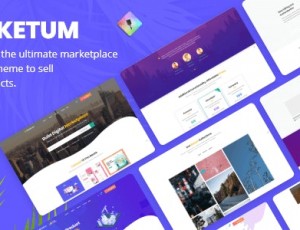Marketum v1.1.6-数字产品市场WordPress主题