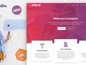 Exqute v1.5-绘画公司WordPress主题