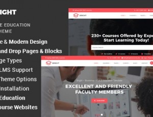 Bright v2.1.4-教育和在线课程WordPress主题