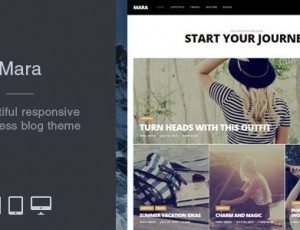 Mara v2.3.5-美丽的照片WordPress博客主题