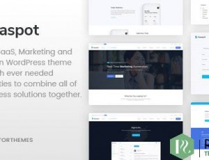 SaaSpot v1.8.7-SaaS Marketing Automation WordPress主题