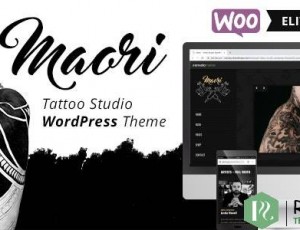 Maori v1.3-Tattoo Studio WordPress主题
