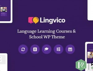 Lingvico v1.0.4-语言中心和培训课程WordPress主题