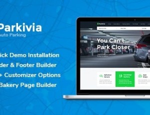Parkivia v1.1.2-停车场和汽车维修WordPress主题