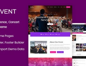 Lifevent v1.0.4-会议WordPress主题