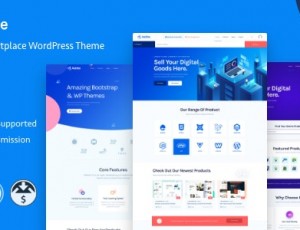 Aabbe v1.0.0-Digital Marketplace WordPress主题