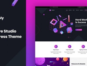 Violy v1.0.0-Creative Studio WordPress主题
