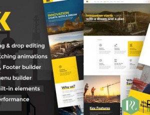 Samatex v3.1-工业WordPress主题+ Woocommerce