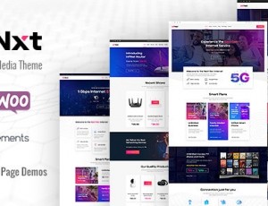 InfiNxt v1.5-卫星电视，互联网服务提供商WordPress主题