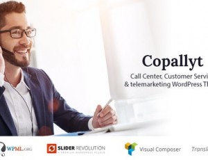 Copallyt v3.6-呼叫中心和电话销售WordPress主题