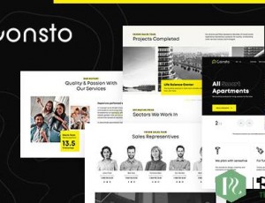 Consto v1.0.1-工业建筑公司主题