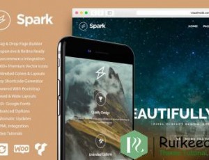 Spark v5.2.1-拖放WordPress主题