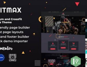 Fitmax v1.2.1-健身WordPress主题