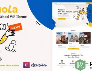 Scuola v2.2未使用-语言学校WordPress Elementor主题