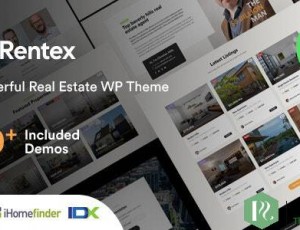 Rentex v1.7.0-房地产WordPress主题