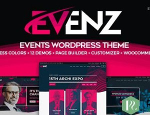 Evenz v1.2.8-会议与活动WordPress主题