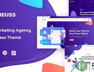 Reuss v1.0.3-SEO Marketing Agency WordPress主题