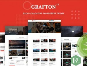 Grafton v1.4-博客和杂志WordPress主题