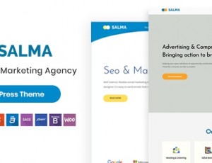Salma v1.0.0-SEO Marketing WordPress主题