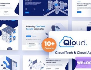 Qloud v1.6-云计算，应用程序和服务器WordPress主题