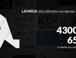 Lambda 1.59.20-多用途响应式引导主题