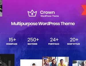 Crown v1.0.1-多用途WordPress主题