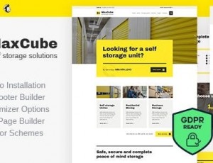 MaxCube v1.1.2-移动和自存储重定位业务WordPress主题