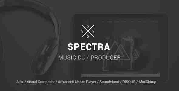 SPECTRA 音乐 WordPress主题