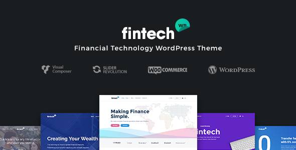 Fintech WP主题