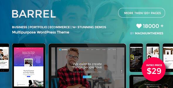Barrel创意响应多用途主题