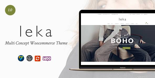 Leka -惊人的WooCommerce主题