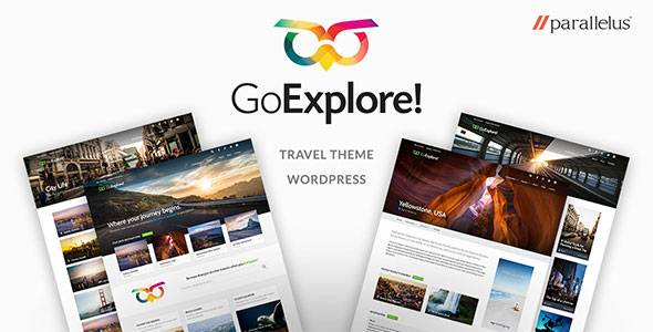 GoExplore 旅行WordPress主题