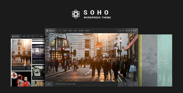 SOHO全屏照片和视频WordPress主题