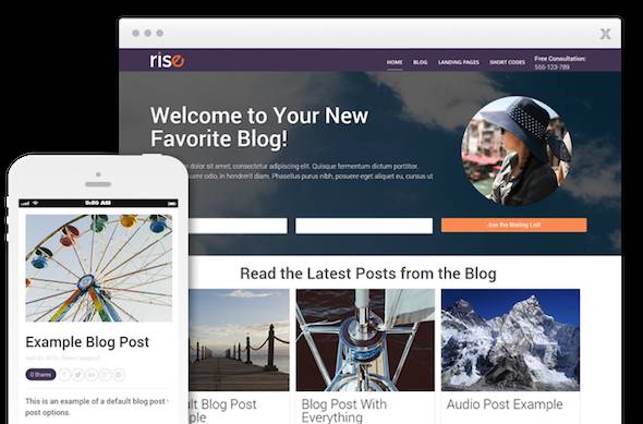 Rise WordPress主题