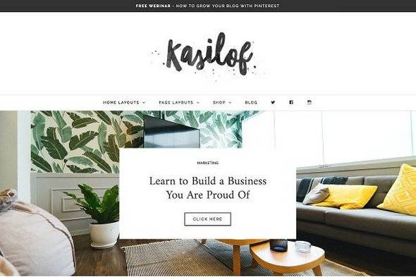 Kasilof - WordPress主题