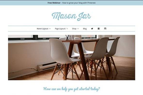 Mason Jar - WordPress主题