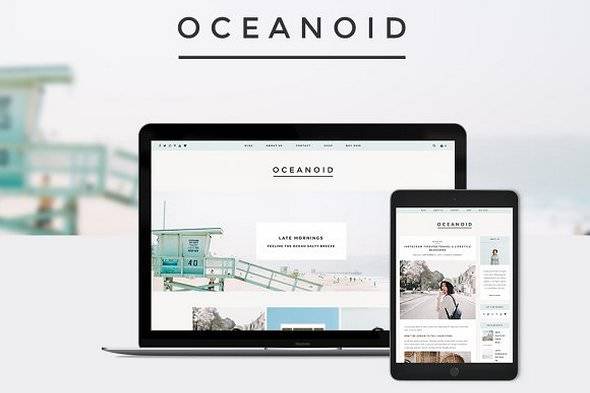 Oceanoid - 旅游与生活方式的主题