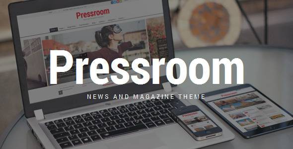 pressroom 新闻和杂志的WordPress主题