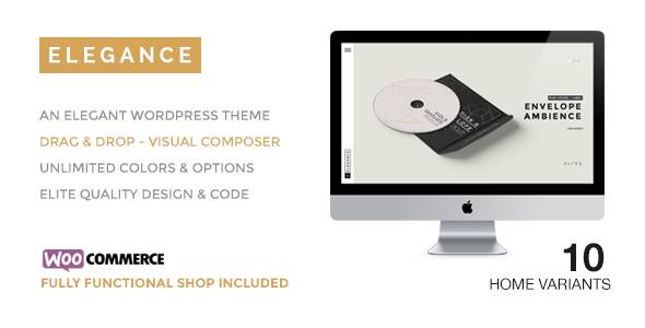 ELEGANCE- 创意WordPress主题与商店