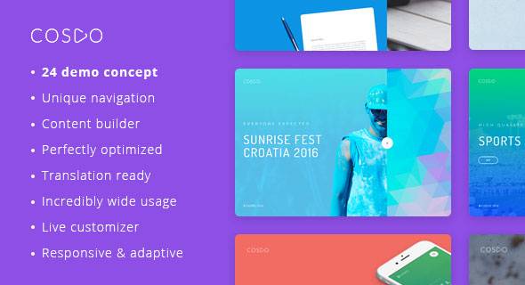 Cospo - 创意多功能WordPress主题