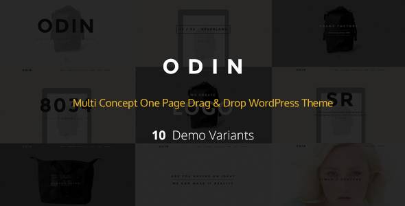 ODIN -多概念/单页WordPress主题