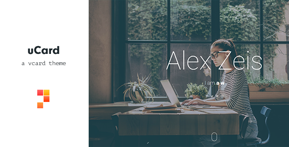 uCard一个vCard的WordPress主题