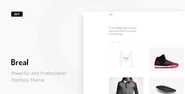 Breal - 最小的WordPress主题