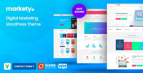 Markety - SEO和数字营销WordPress主题