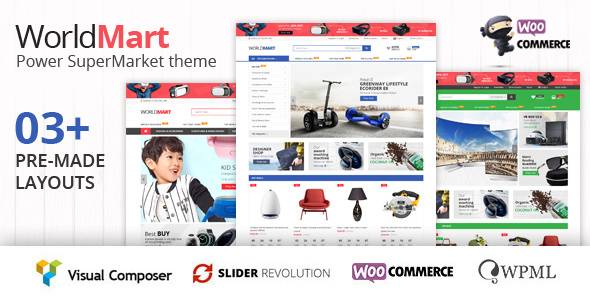 Worldmart - WooCommerce WordPress主题