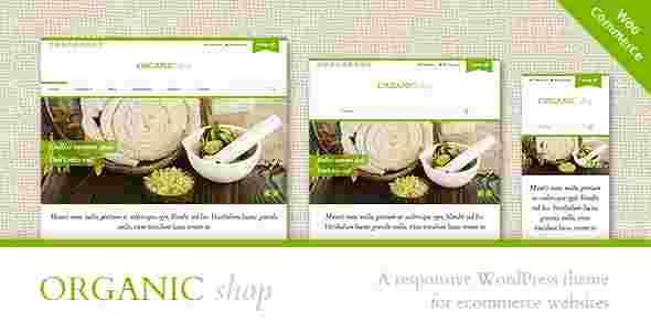 organic shop- 响应WooCommerce主题