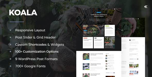 Koala - 响应WordPress的博客主题